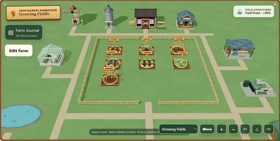 Crypto Crops screenshot