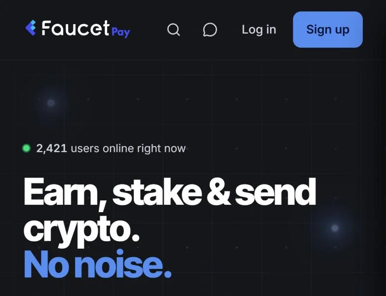 FaucetPay screenshot