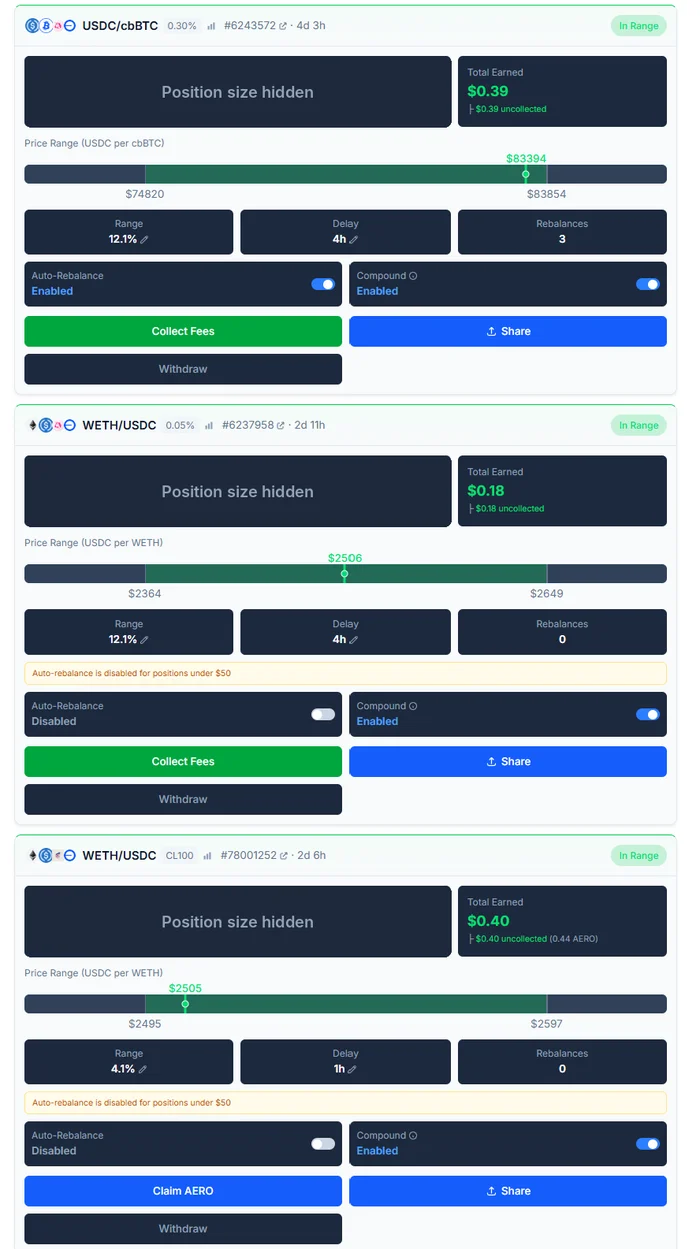 MaxFi payout history from my account